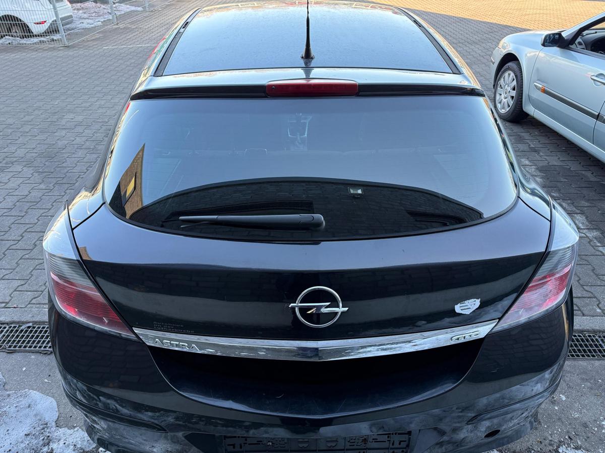 Opel Astra H GTC original Heckklappe mit Scheibe Z20R Saphirschwarz BJ09